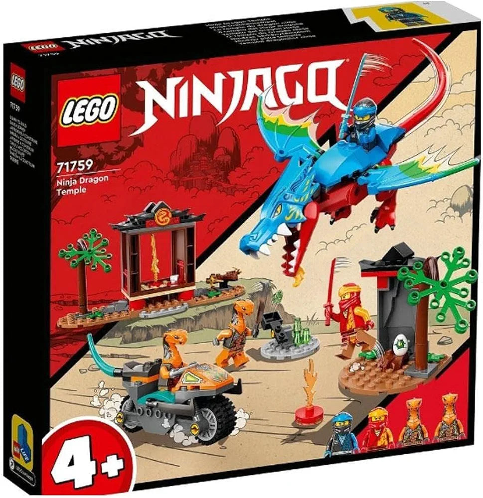 Lego Ninjago Ninja Dragon Temple 71759 Building Kit , Multi Color