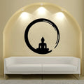 Rawpockets Decals Lord Buddha Enlightment Large Size Wall Sticker