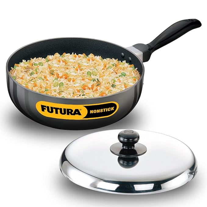 Hawkins Futura Nonstick All-Purpose Pan with 2.5L, 22 cm, 3.25 mm ss lid