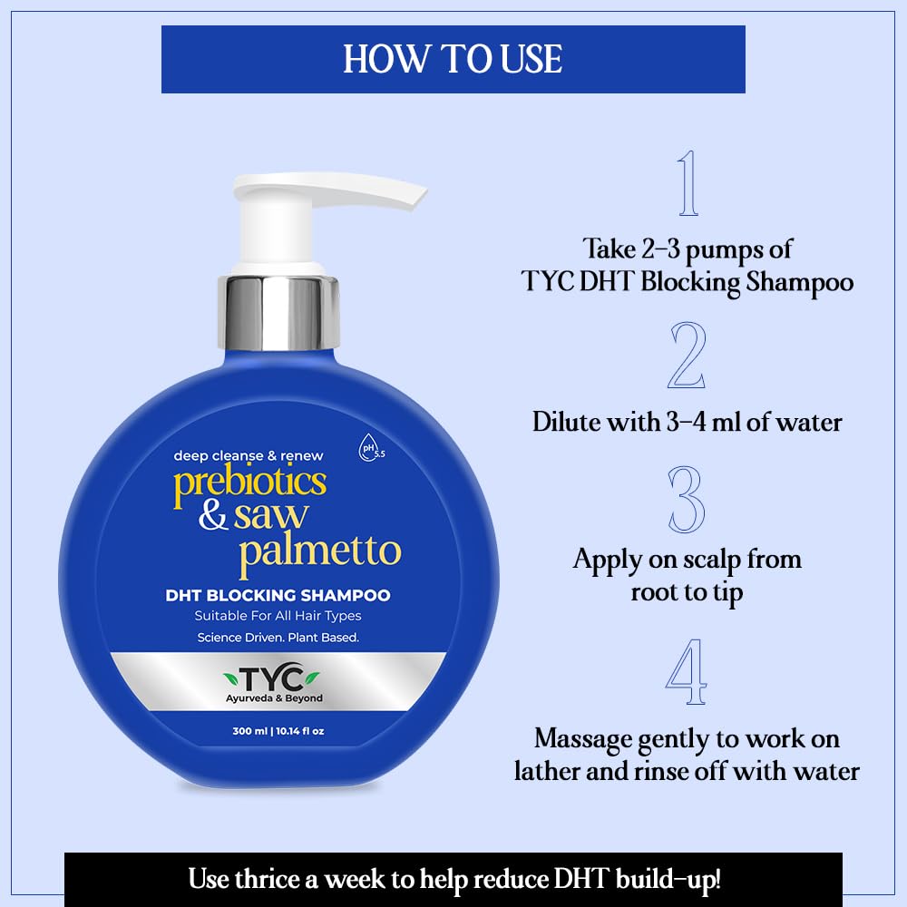 Trust Your Choice Ayurvedic Dht Blocking Shampoo - 300 ml