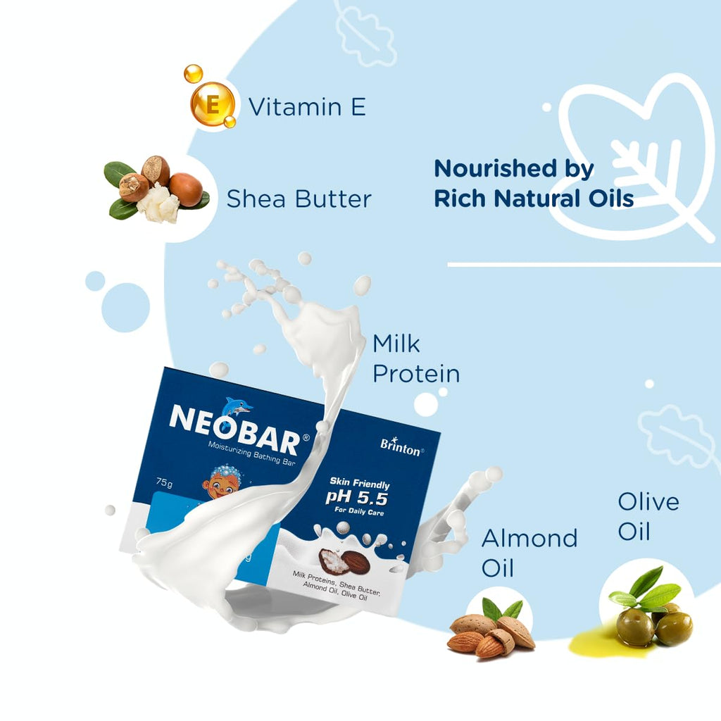 Brinton Neobar Baby Soap Pack of 2 - 75 gms