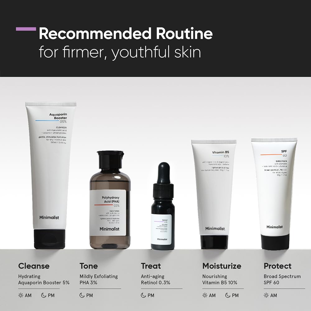Minimalist Anti-Aging Night Serum with 0.3% Retinol 10ml