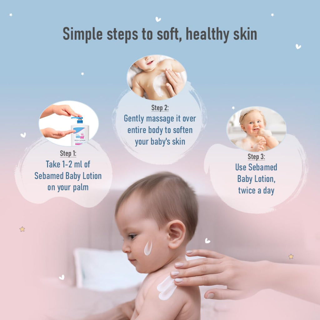 Sebamed Baby Body Lotion | pH 5.5 | Vegan | 100 ml