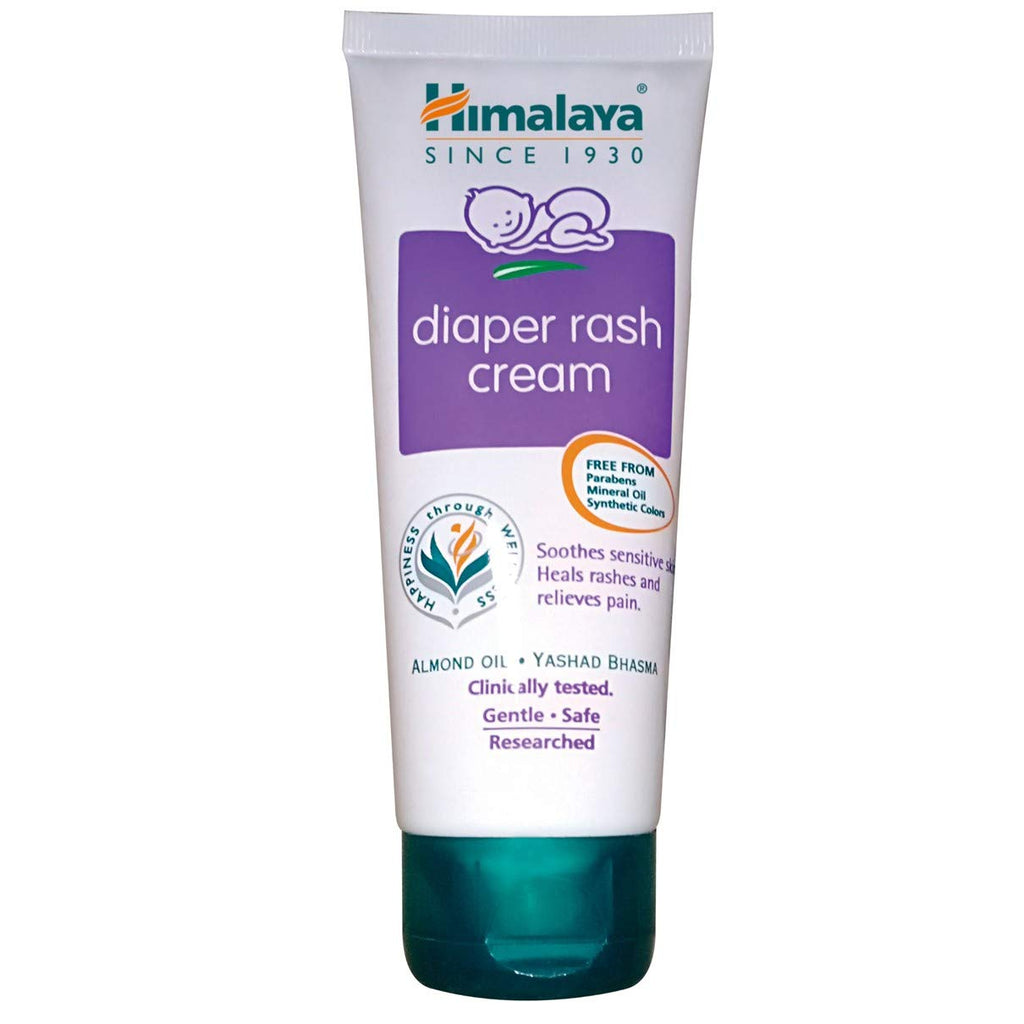 Himalaya Germ Free Baby Laundry Wash 1 L Pouch, White, (7004801) & Himalaya Diaper Rash Cream,100gm