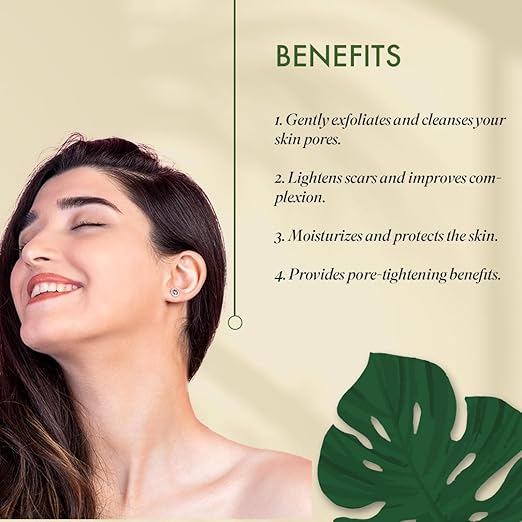 Suyu Rosehip De-tan Purifying Face Mask with Gentle Exfoliation - 100 gms