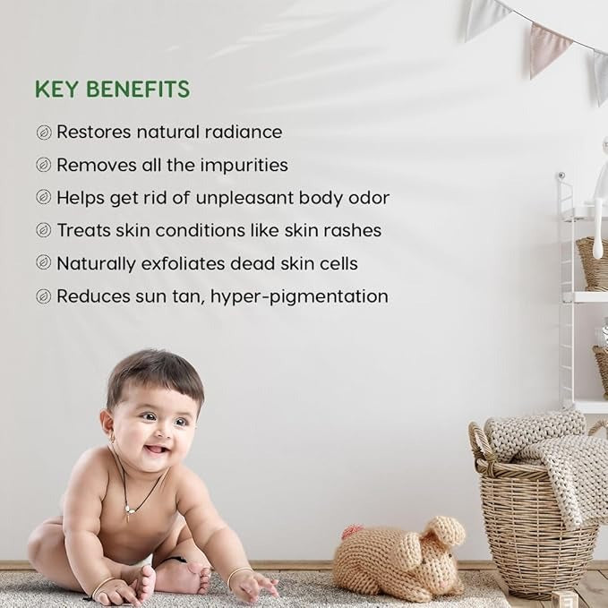 ShuShu Babies Ayurvedic Ubtan Powder Natural Cleansing Powder - 20 gms (Pack of 2)
