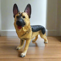 Alila German Shepherd Realistic Dog Showpiece Statue Figure Idol for Home Decor 11 Inches Height