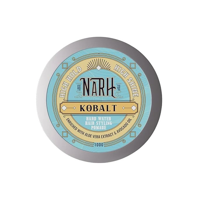 Narh Kobalt Hard Water Hair Styling Gel Pomade - 100 gms