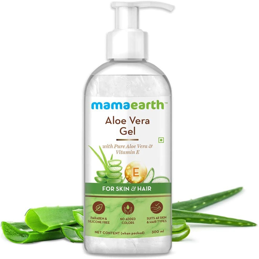 Mamaearth Aloe Vera Gel For Skin & Hair - 300 ml