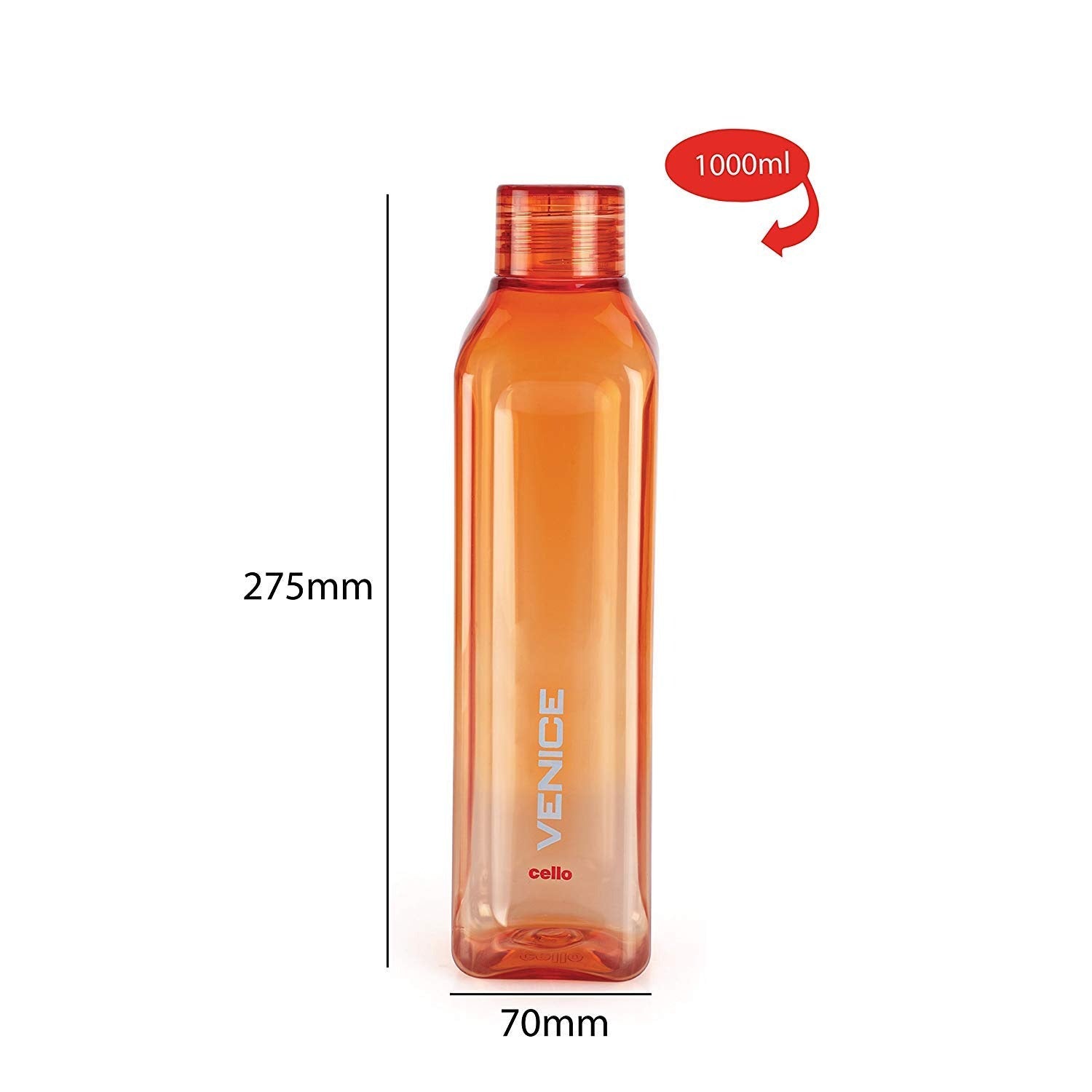 Cello Venice Plastic Water Bottle