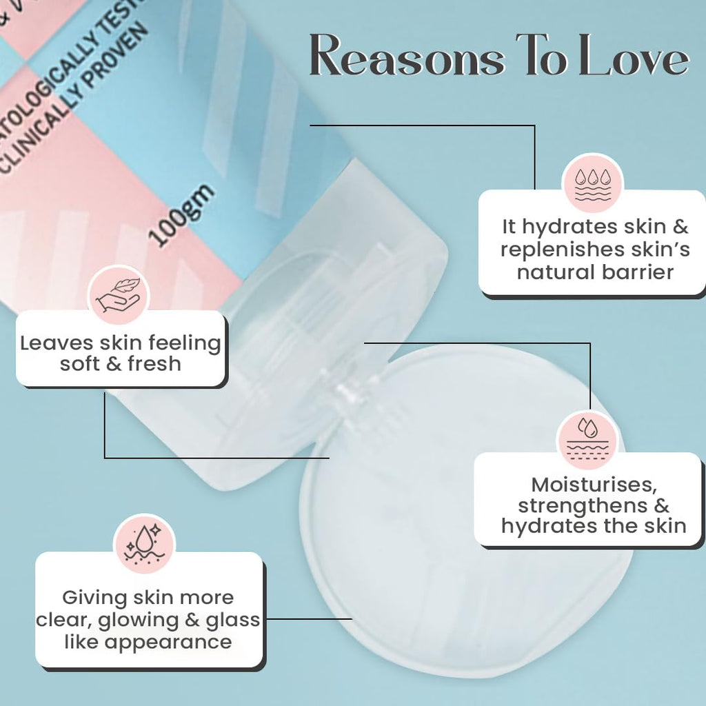 Glamveda Korean Rice & Ceramide Peel Off Mask for Men & Women | Brightening Face Pack for Even Tone Complexion & Anti-Ageing Care | Nourishes Dry & Dull Skin | Dermatologically Tested (100gm)