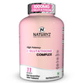 NATURYZ High Potency L-Glutathione 1000mg per serving Glow Supplement for Women & Men | Highest 11 Nutrients | Skin Peptide Complex for Depigmentation | Antioxidant Blend | Glutathione Builder for Radiant & Brightening Skin - 30 Tablets