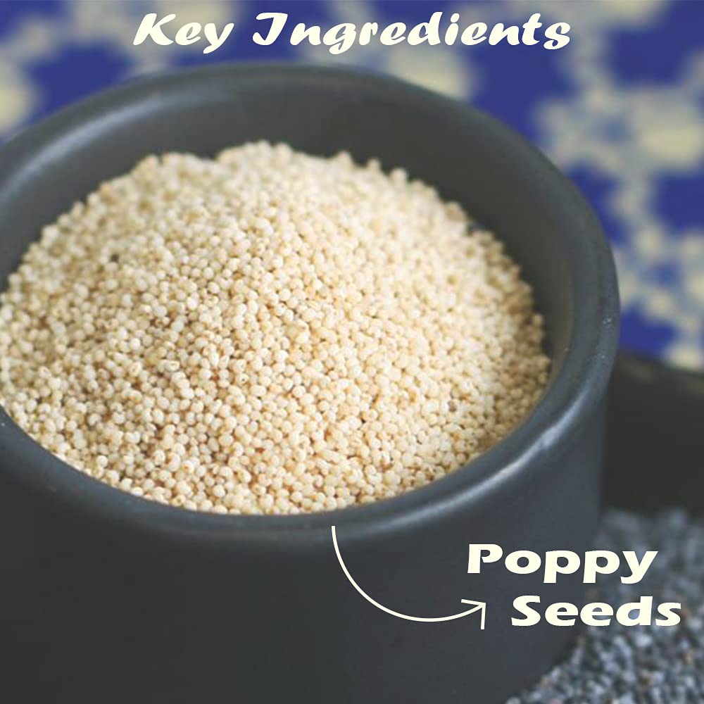 Namo Organic - 300g - White Posto Poppy Seeds - Unadulterated Khus Khus | khas khas dana | 100% Pure | | Direct From Farmers