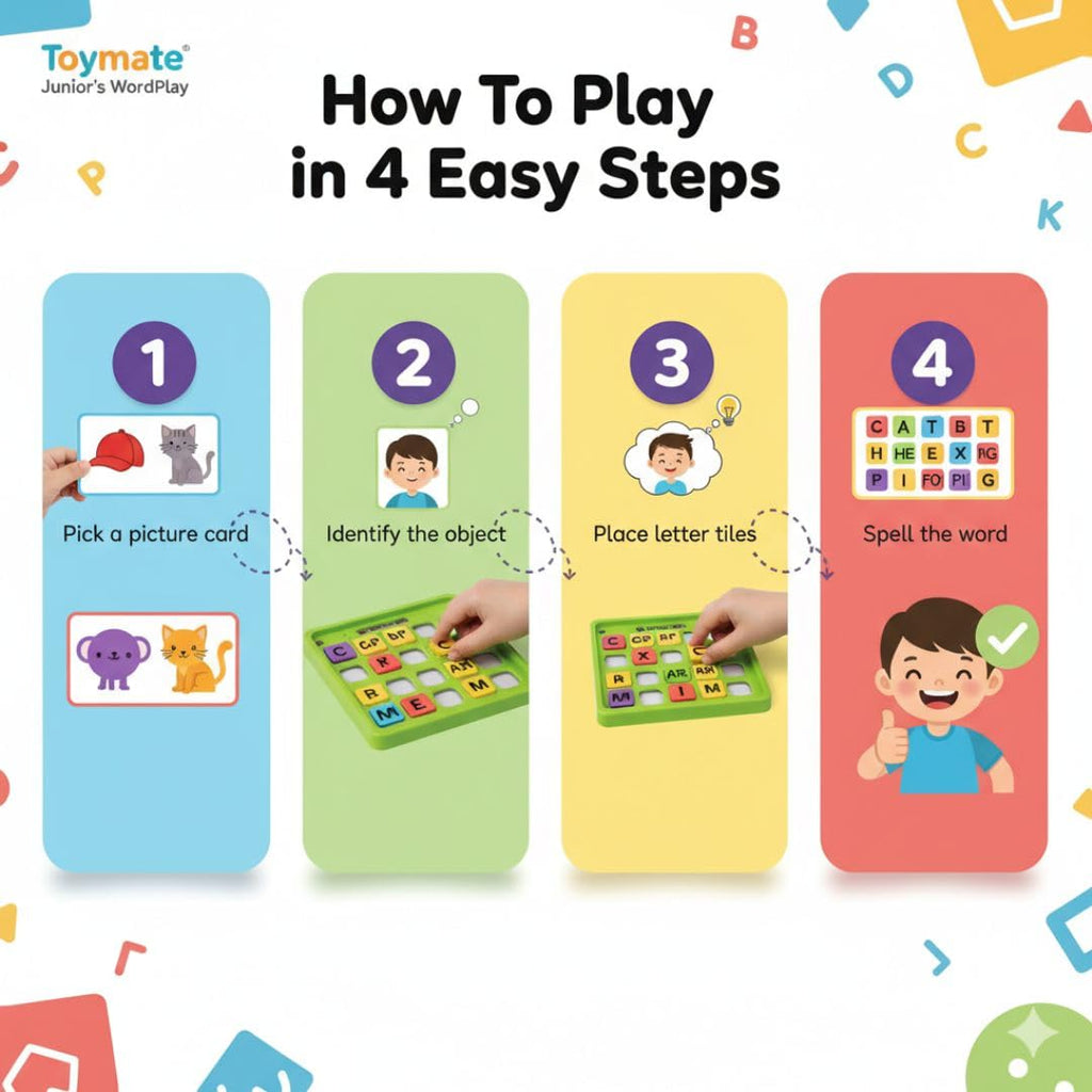 Toymate Junior’s Wordplay Educational Word Game for Kids