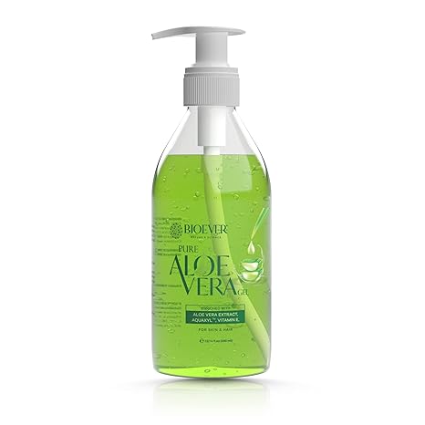Bioever Aloe Vera Gel for Face Skin Hair - 300 ml
