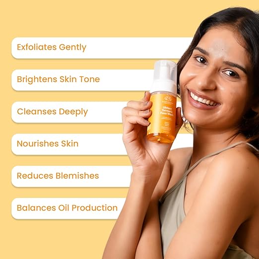 Earthraga Ubtan Turmeric Face Wash - 100 ml