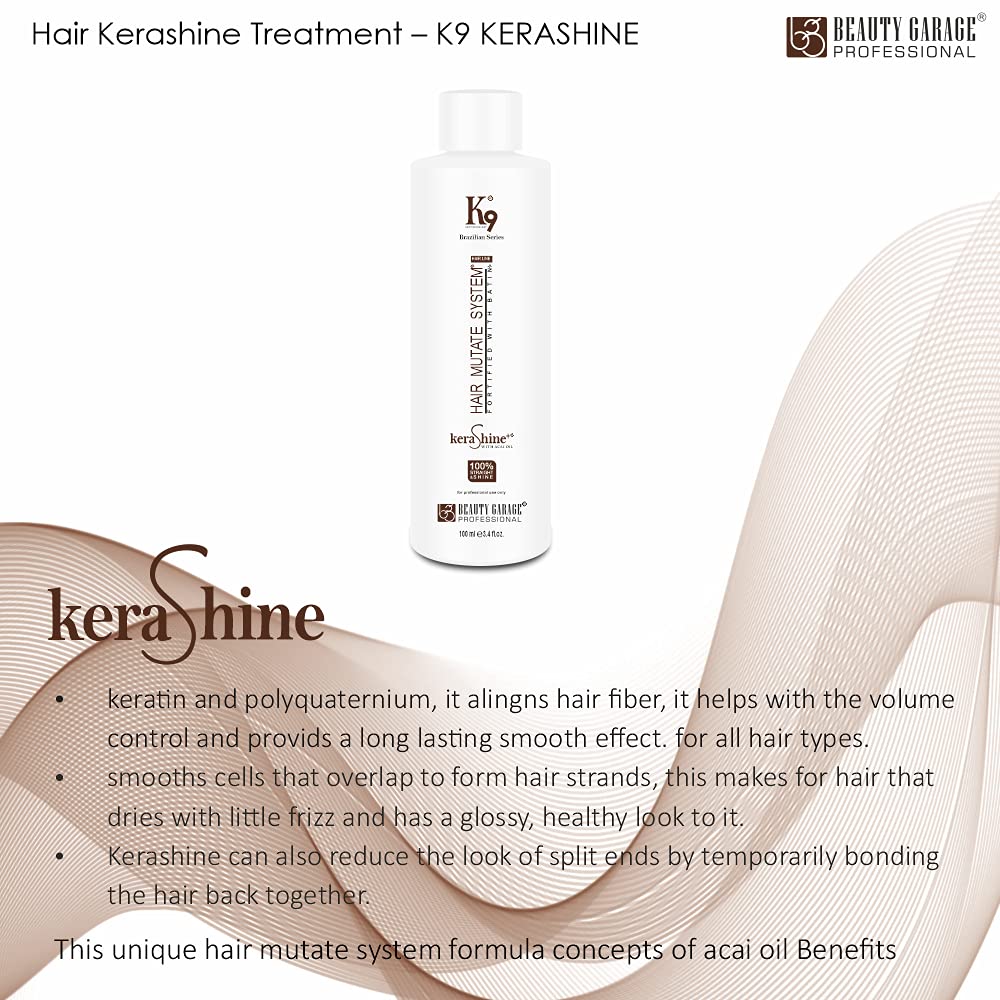 BEAUTY GARAGE K9 KERASHINE HAIR TREATMENT 100ML