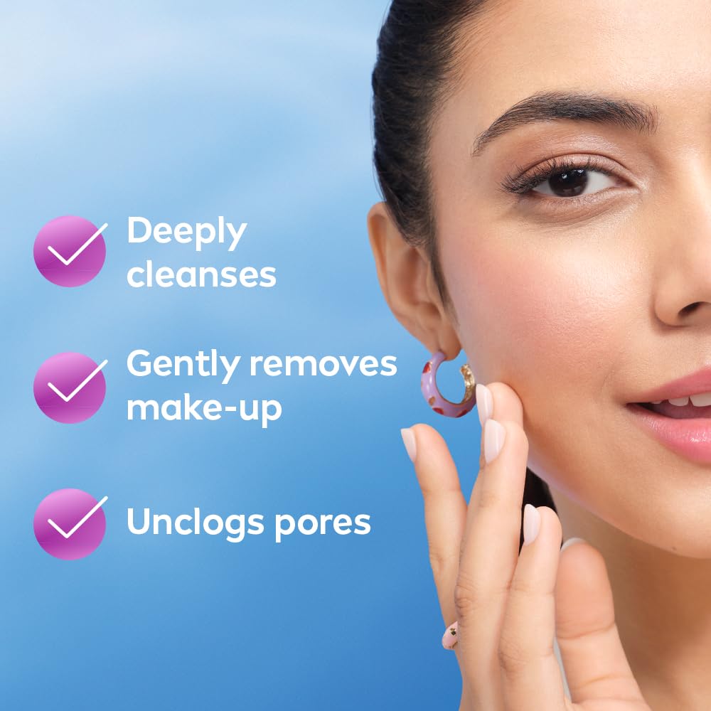 NIVEA Luminous Even Glow Bubble Cleansing Foam Face Wash | For Glowing Skin, Skin Brightening & Refined Pores | Pearl Rucinol + 6 Acid Complex | Makeup Remover | Daily Face Cleanser | 100ml
