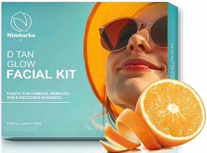 Nimbarka D Tan Glow Facial Kit - 60 gms