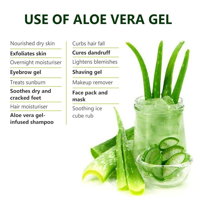 La Organo Aloe Vera Gel - 120 Ml | Pack of 2