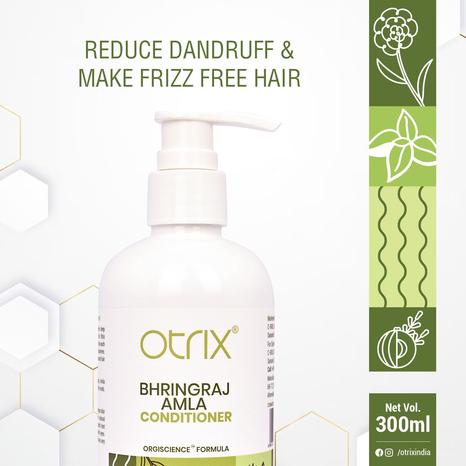 Otrix Bhringraj & Amla Hair Conditioner - 300 ml