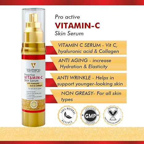 Volamena Proactive Vitamin C Serum for Face - 50 ml