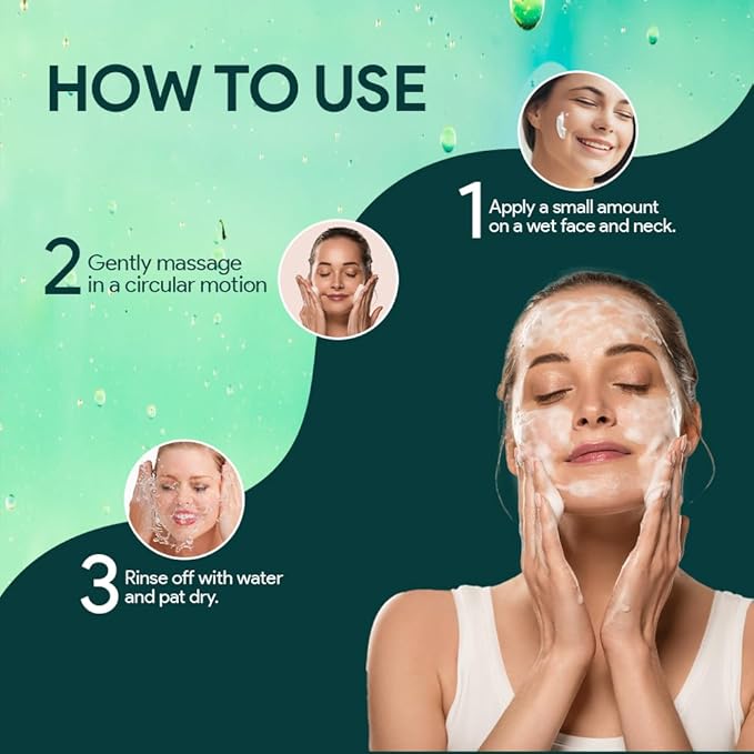 Vamp Beauty 0.50% Salicylic Acid Exfoliating Face Wash With Goodness of Tea Tree Extract - 100 Ml