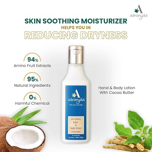 Aaranyaa Hand & Body Lotion Cocoa Butter - 250 ml