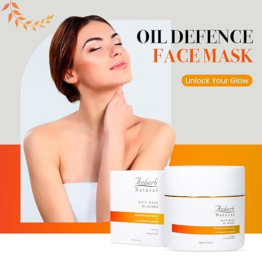 Anherb Oil Defence Face Mask Tailored for Oily - 100 gms