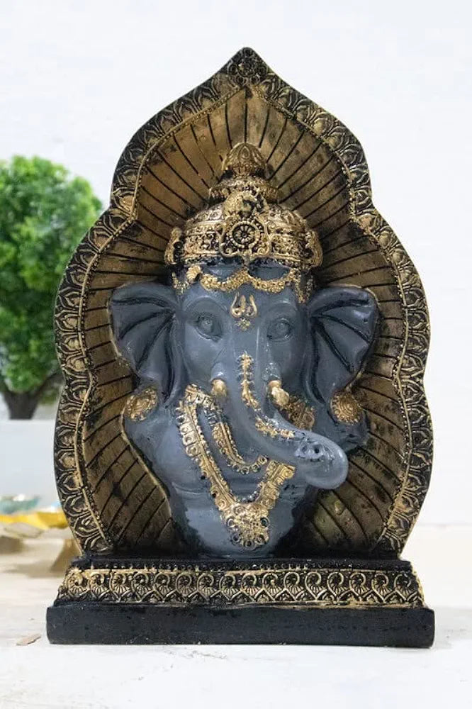 Jaipur Ace Beautiful Vinayak Ji Shri Ganesh Size - 6 X 6 X 15 Cm Cave Ganesha