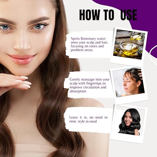 Florecer Rosemary Water Spray For Hair Growth - 110 ml