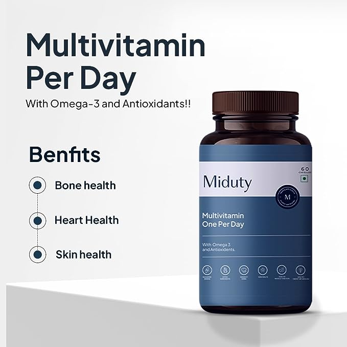 Miduty By Palak Notes Multivitamin One Per Day Capsules -  30 Caps