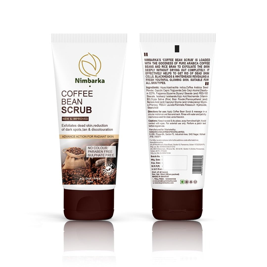 Nimbarka Coffee Bean Scrub - 50 ml