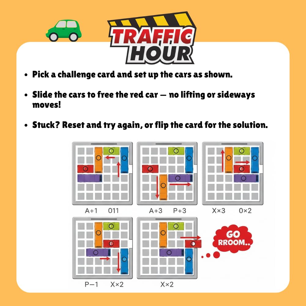 Toymate Traffic Hour 40 Logical Thinking Challenges