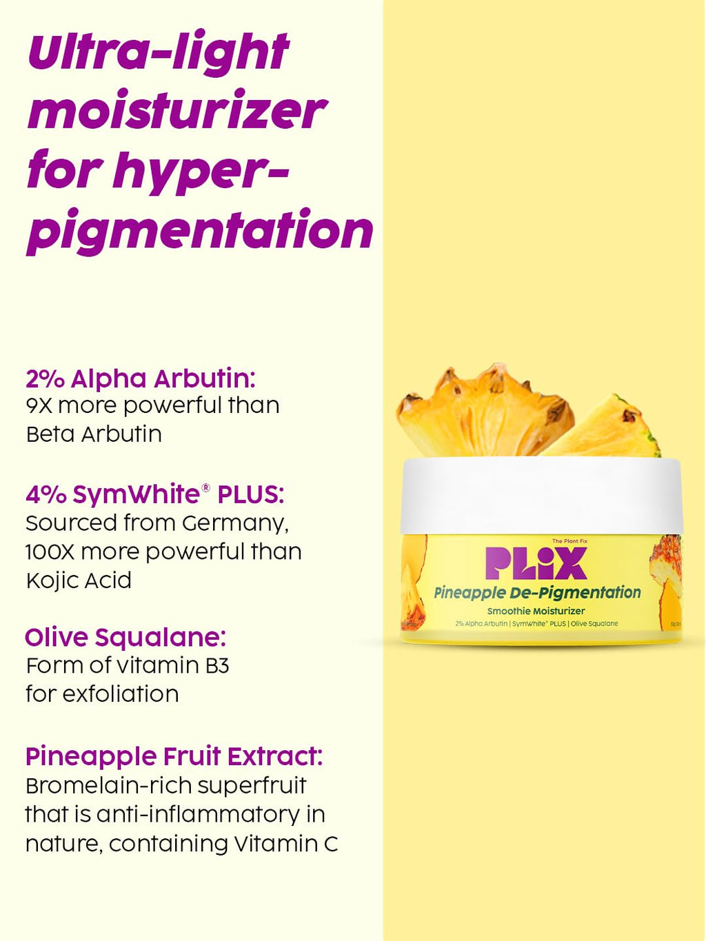 PLIX  Face Serum and Moisturizer Combo (30ml + 50g)