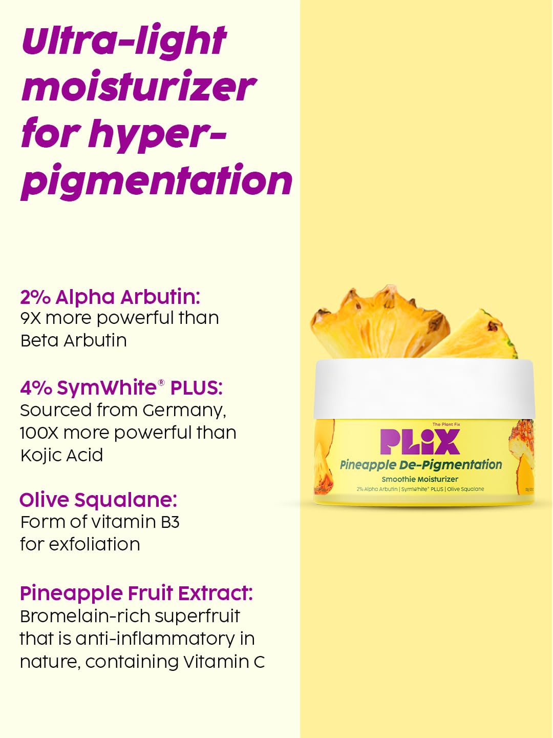 PLIX  Face Serum and Moisturizer Combo (30ml + 50g)