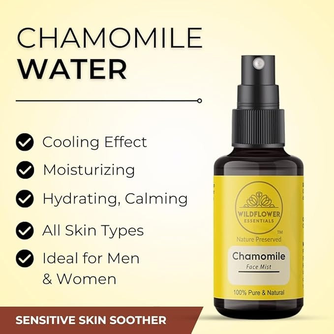 Wildflower Essentials Chamomile Water - 30 ml