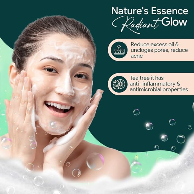 Vamp Beauty 0.50% Salicylic Acid Exfoliating Face Wash With Goodness of Tea Tree Extract - 100 Ml