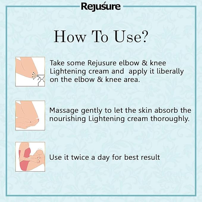 Rejusure Elbow & Knee Lightening Cream - 50 Gms