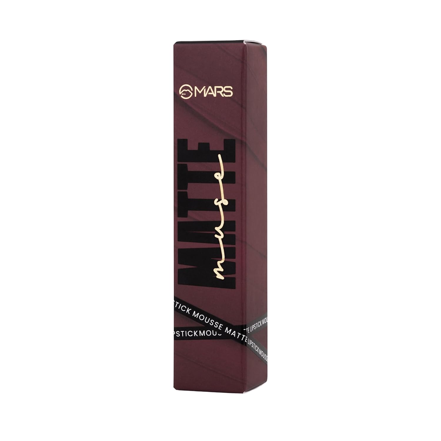 MARS Matte Muse Mousse Lipstick (3ml) (17-GLAM GODDESS) with Doe-Foot Applicator | Highly Pigmented | Smooth Texture | Hydrating Formula | Blurry Lips Effect