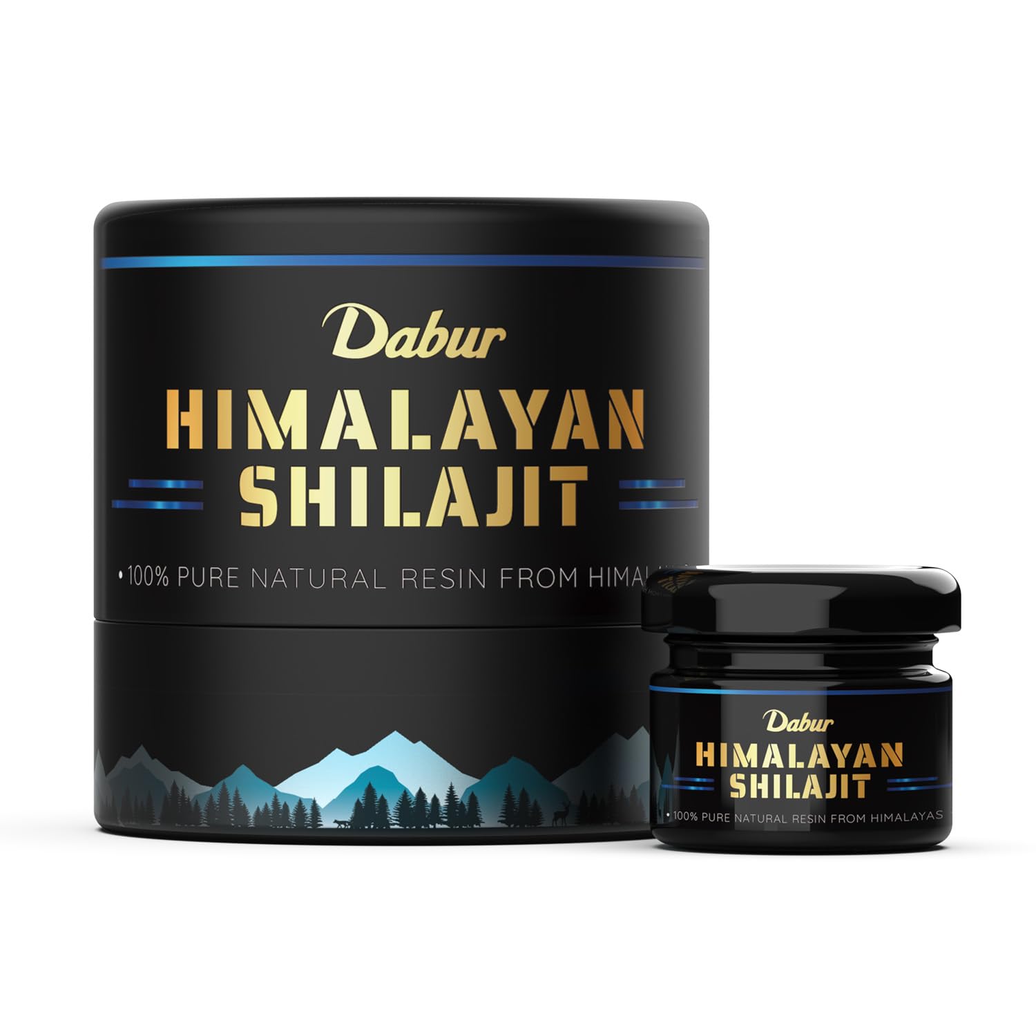 Dabur Himalayan Shilajit Resin â€“ 15g | 250mg per Serving | Boosts Strength, Stamina & Muscle Growth | Shilajit for men |100% Ayurvedic Grade A Shilajit Sourced from the Himalayas (Up to 19,000 ft)