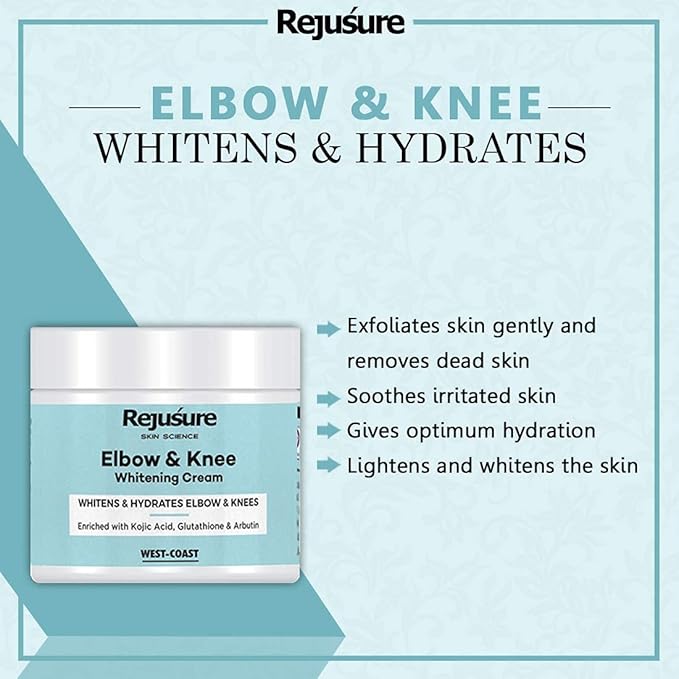 Rejusure Elbow & Knee Lightening Cream - 50 Gms