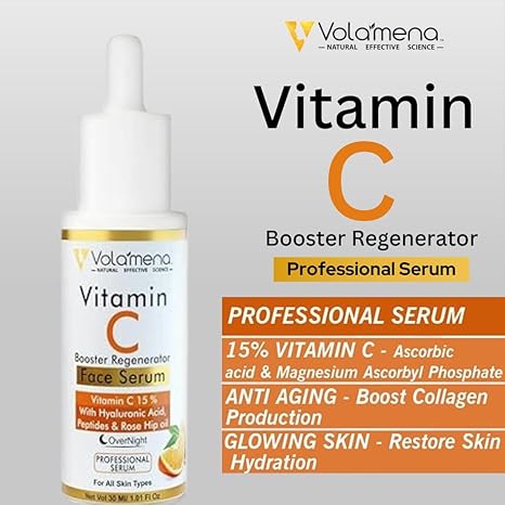 Volamena Vitamin C Booster Re-generator Face Serum - 30 ml