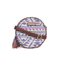 Astrid Round Sling Bag With Pompoms For Girls And Women