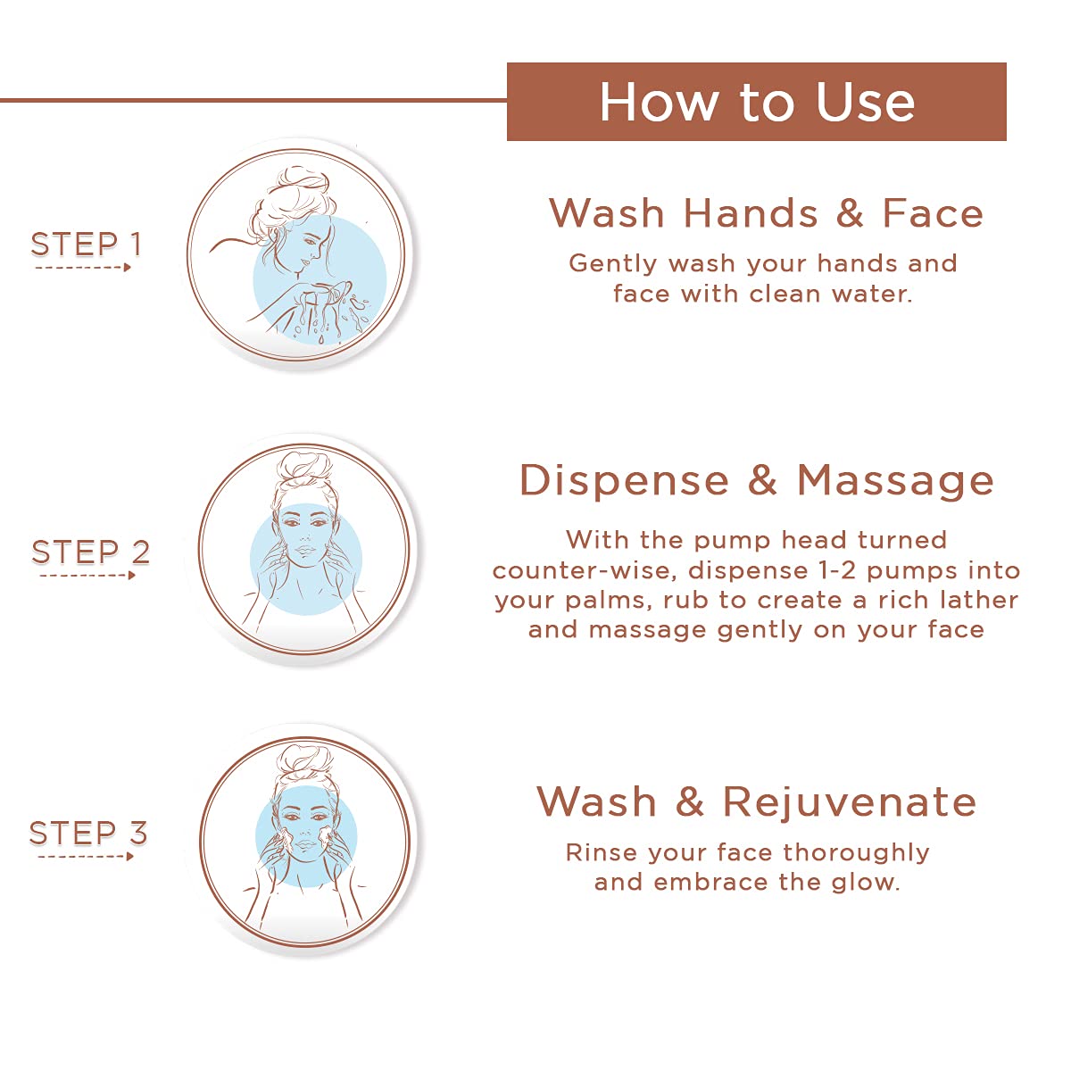 Spawake Ayurveda Face Cleanser Rejuvenating Foaming Face Wash - 190 ml