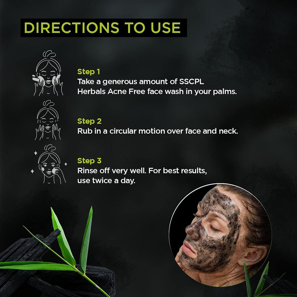 Sscpl Herbals Acne Free Face Wash - 100 gms (Pack of 2)