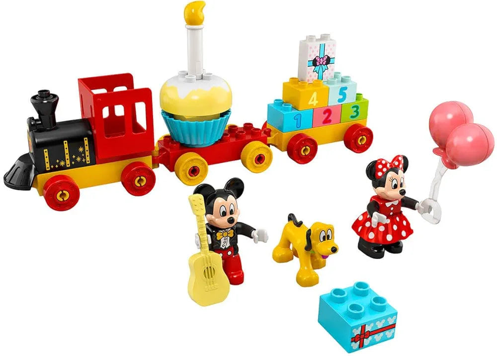 Lego Duplo Disney Mickey & Minnie Birthday Train 10941 Kids’ Birthday Number Train; Learning and Building Playset