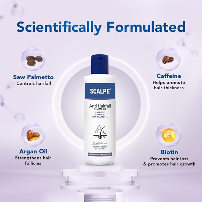 Scalpe Anti Hairfall Shampoo - 200 ml