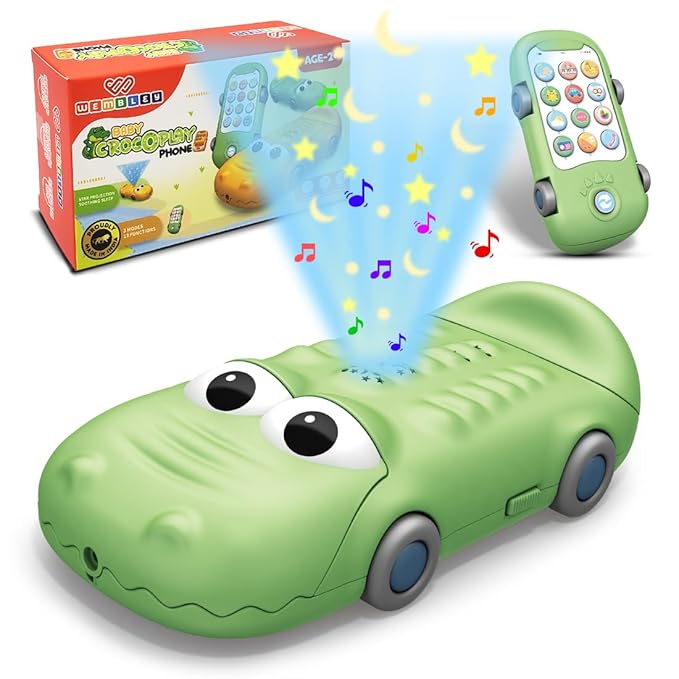 Wembley Baby Crocoplay Phone Crocodile Themed Mobile Toy for Kids