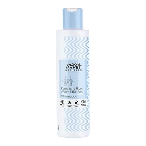 Nykaa Naturals Fermented Rice Water & Bamboo Shampoo - 200 ml